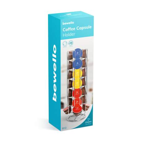 Bewello - Suport metalic pentru 28 de capsule de cafea Dolce Gust