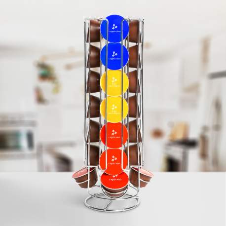 Bewello - Suport metalic pentru 28 de capsule de cafea Dolce Gust