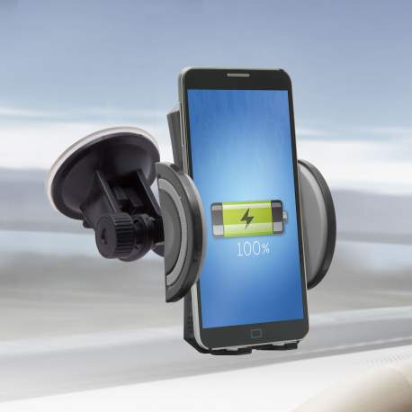 Suport de telefon auto cu încărcare fără fir