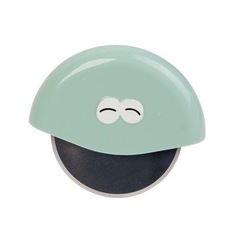 Taietor pizza - otel inoxidabil, plastic - 10,2 x 10,2 x 2 cm