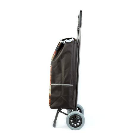 Troller de cumpărături cu roți – 2 modele – 100 x 36 x 25 cm – poliester